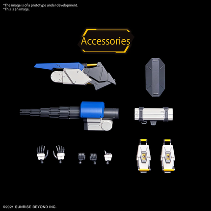 MAILeS Byakuchi (Drill & Claw Arm) AMAIM Model Kit High Grade HG 1/72