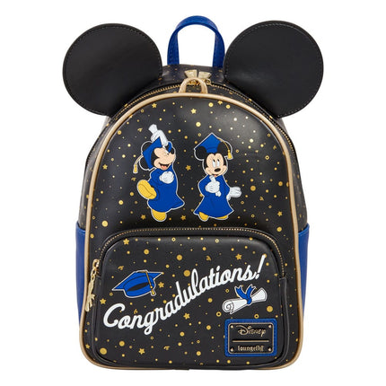 Mickey and Minnie Graduation Disney by Loungefly Backpack