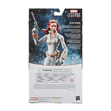 Black Widow White Suit Marvel Legends Figura de Acción   15 cm Hasbro